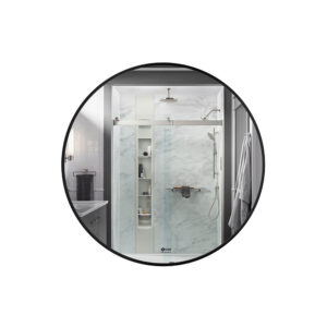 Gương viền nhôm trơn TC-GDVT600
